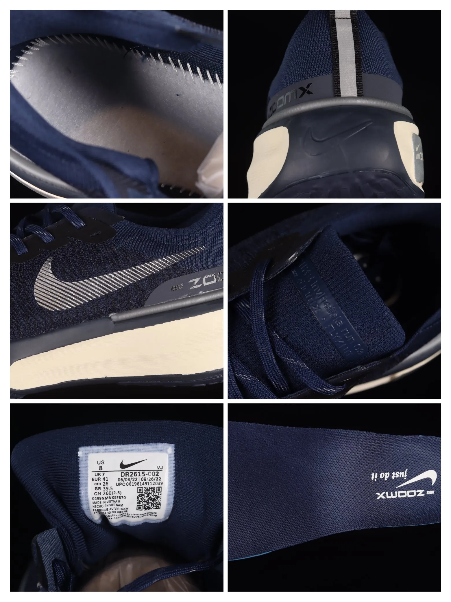 Nike ZoomX Invincible Run Flyknit 3: Midnight Blue Replica Review | YtaYta