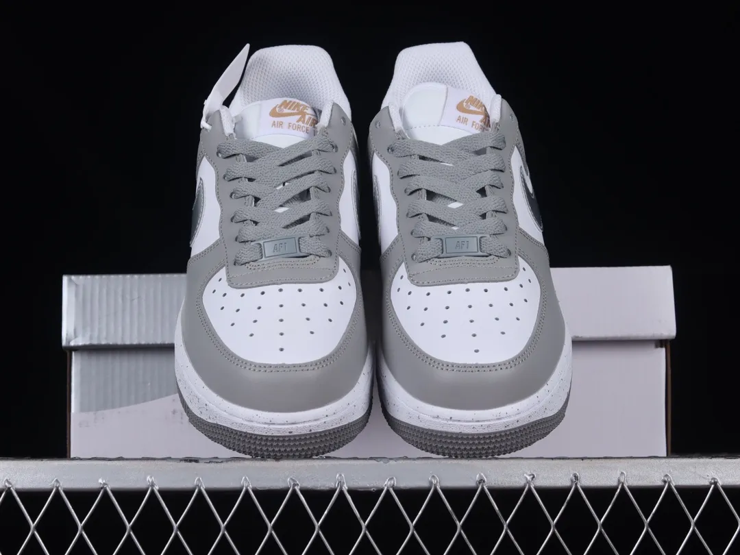 Nike Air Force 1 Low Grey & White Sneakers – Authenticity vs. Replicas | YtaYta