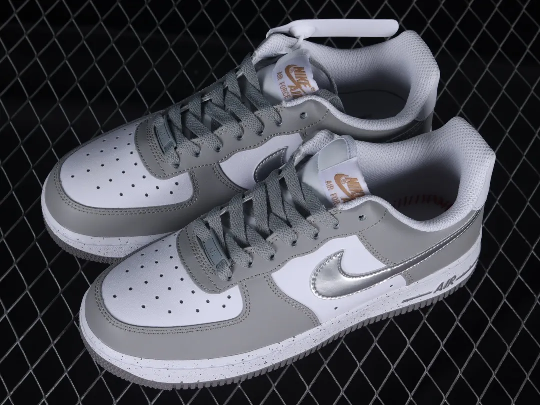 Nike Air Force 1 Low Grey & White Sneakers – Authenticity vs. Replicas | YtaYta