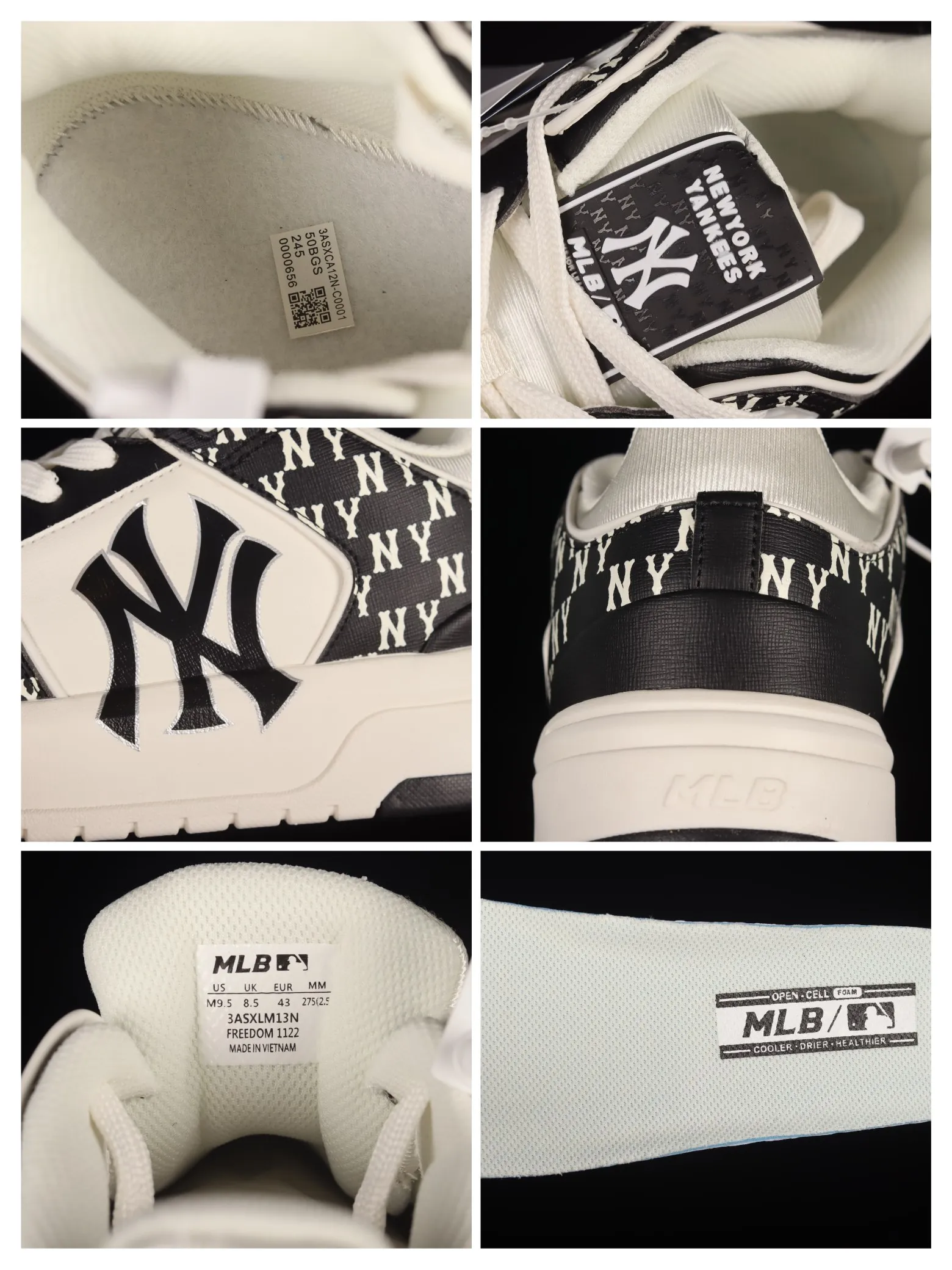 MLB KOREA Bigball Chunky Liner Mid Classic NY Sneakers Review: Authentic vs. Replica | YtaYta