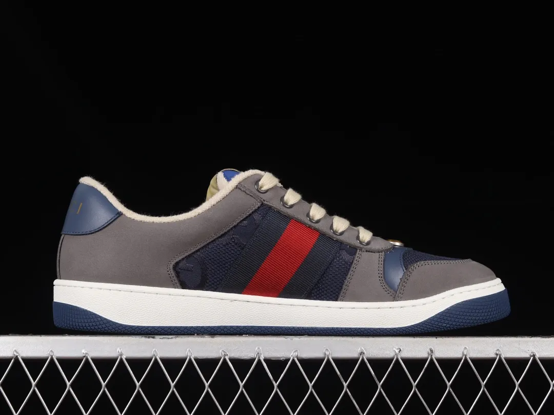 Gucci Screener Replica Sneakers - Grey Navy: A Detailed Review | YtaYta