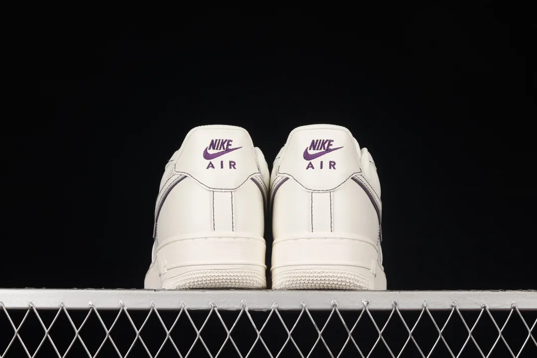 Exploring the Nike Air Force 1 07 Low White & Dark Purple: Real vs. Replica | YtaYta