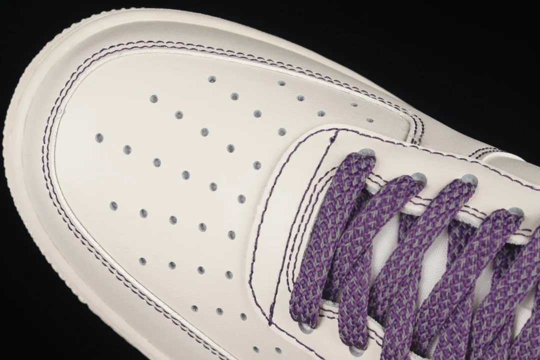 Exploring the Nike Air Force 1 07 Low White & Dark Purple: Real vs. Replica | YtaYta