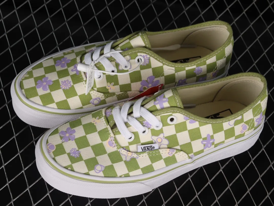 Fake Rep Replica Vans: Green and White Checkerboard Sneakers Review | YtaYta