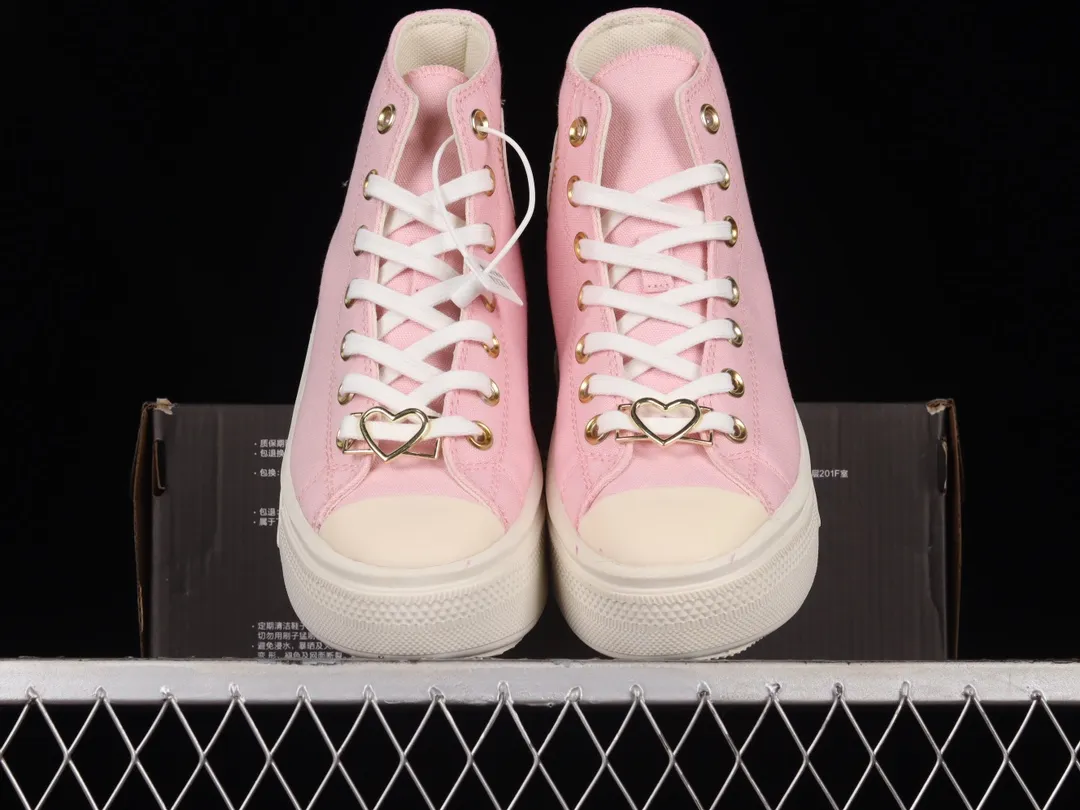 Converse Women's Chuck Taylor All Star Move Platform High Valentine's Day 2023 - Sunrise Pink | YtaYta