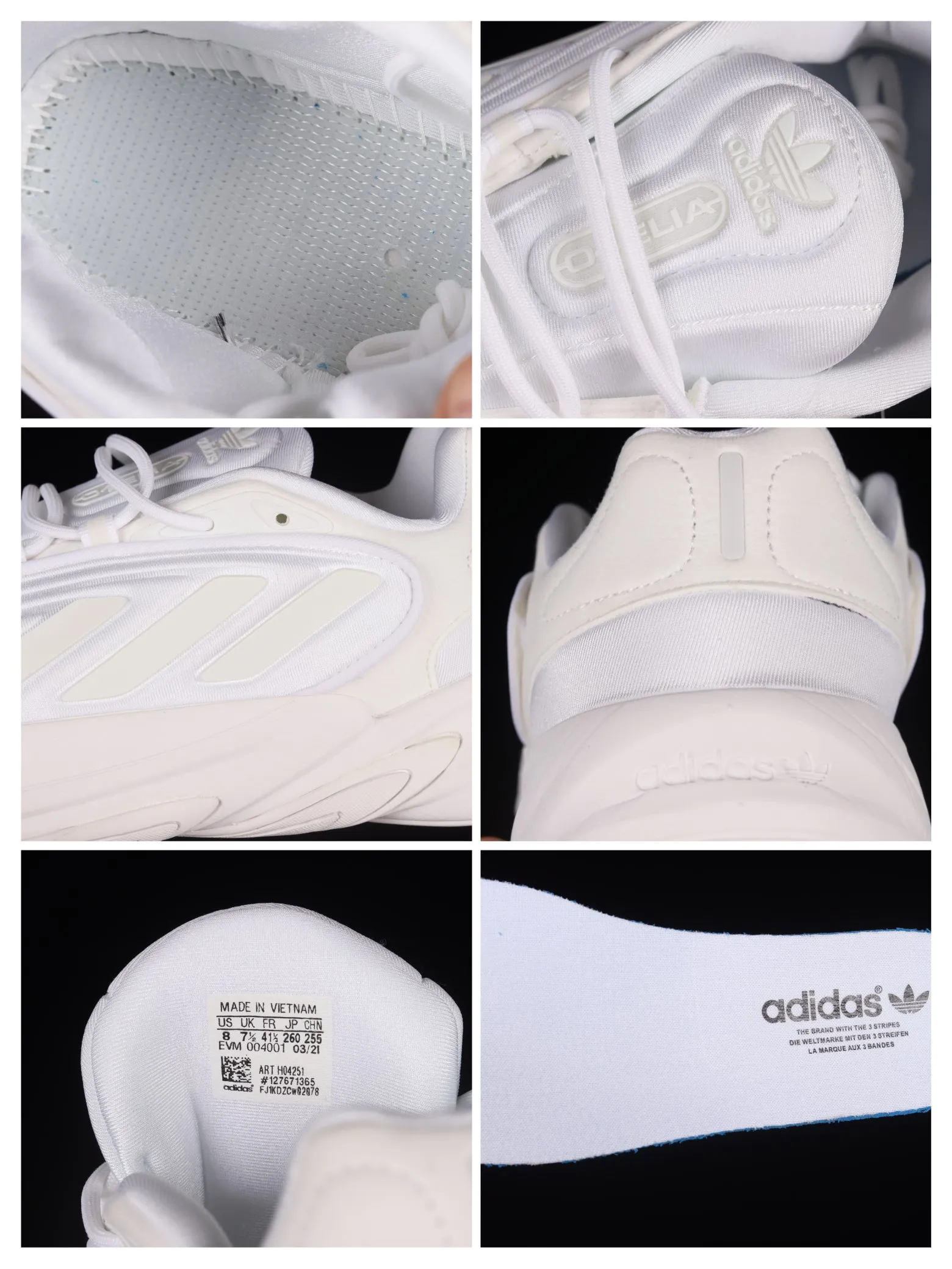 Exploring the Adidas Ozelia White Sneakers: Authentic vs. Replica | YtaYta