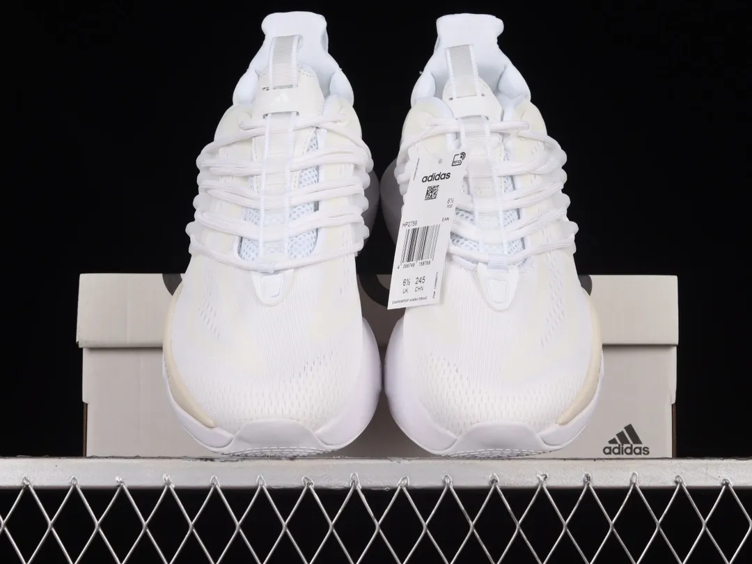 Fake Adidas AlphaBoost V1 Sneakers in Triple White: A Comprehensive Review | YtaYta