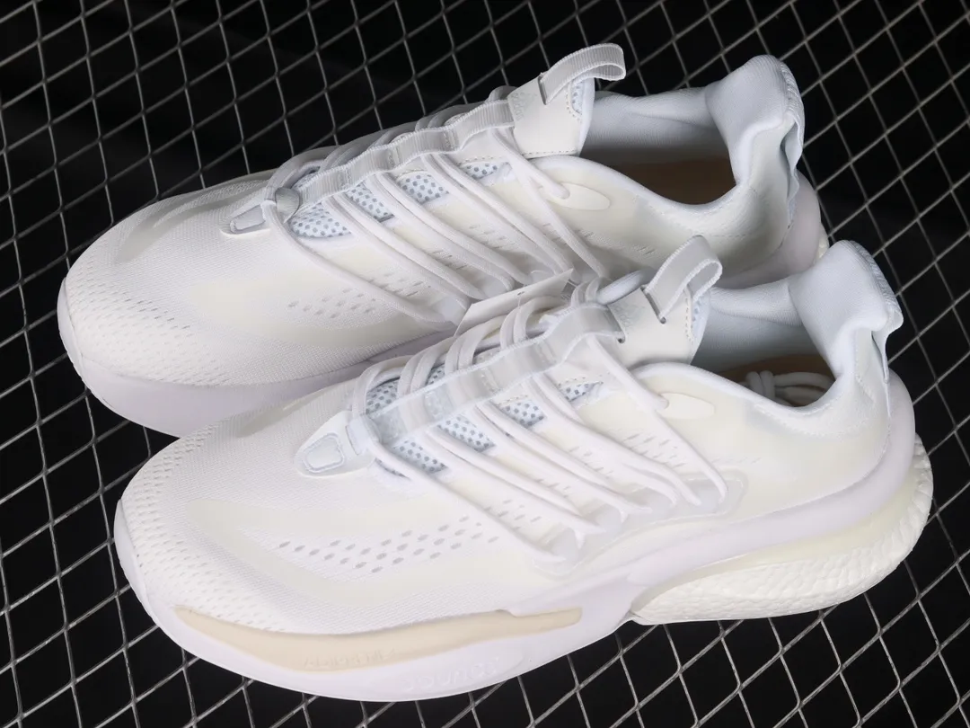 Fake Adidas AlphaBoost V1 Sneakers in Triple White: A Comprehensive Review | YtaYta