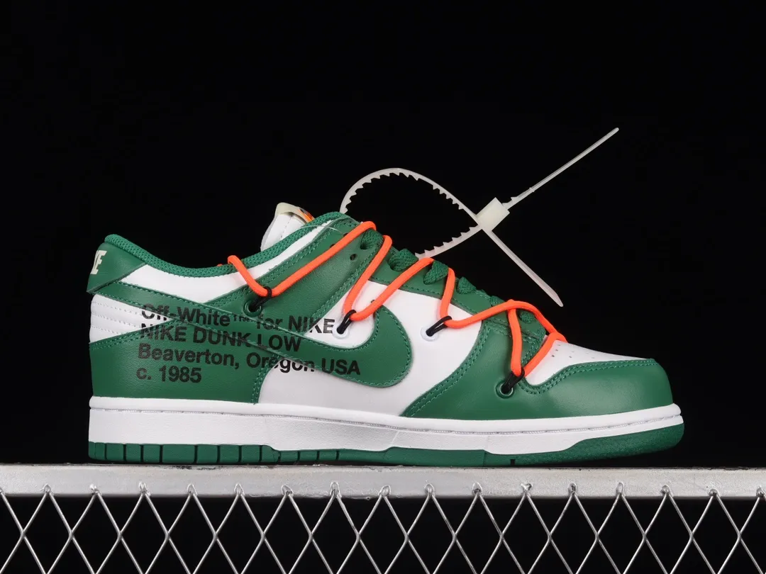 Off-White x Nike Dunk Low 'Pine Green' Replica Review | YtaYta