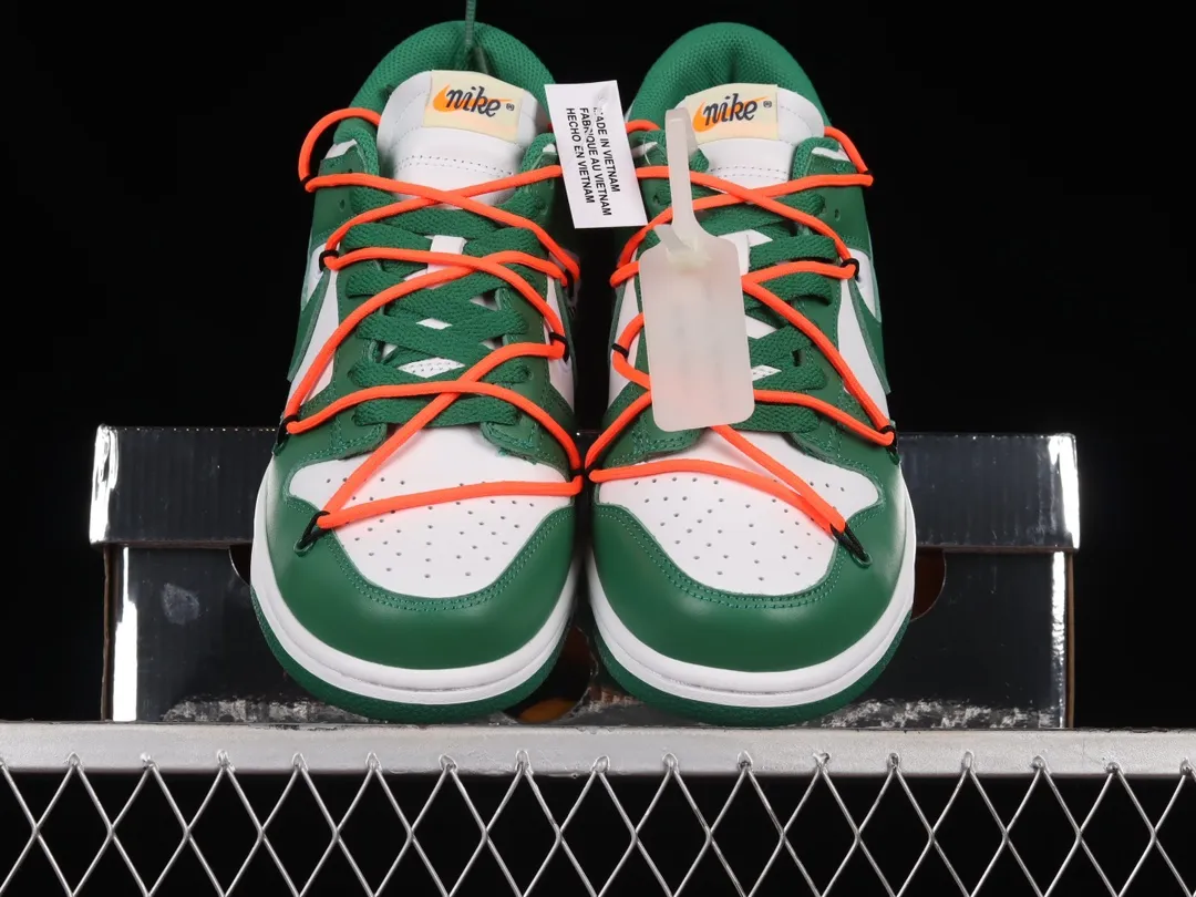 Off-White x Nike Dunk Low 'Pine Green' Replica Review | YtaYta