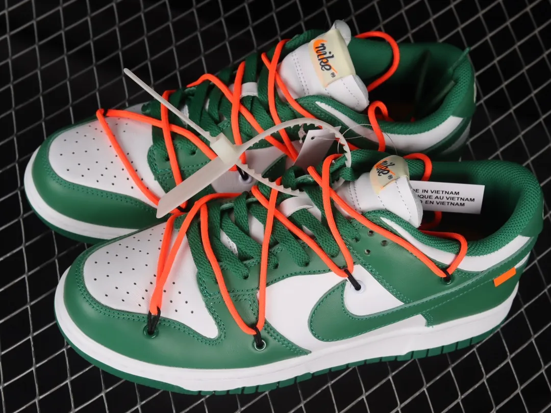 Off-White x Nike Dunk Low 'Pine Green' Replica Review | YtaYta