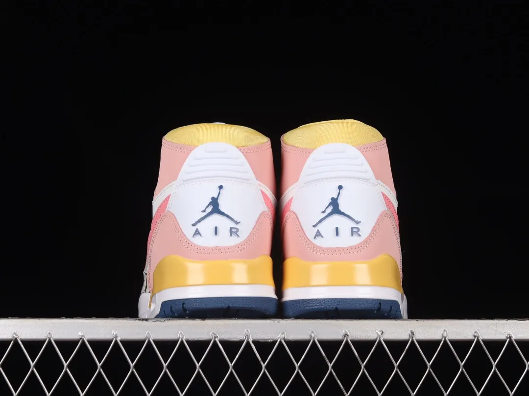 Air Jordan Legacy 312 GS 'White Coral Pink French Blue' Replica Review | YtaYta