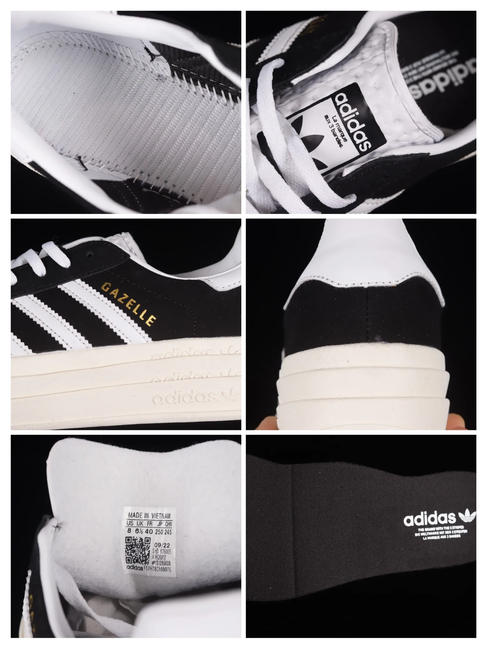 Adidas Gazelle Bold Shoes Review: Core Black & White Edition | YtaYta