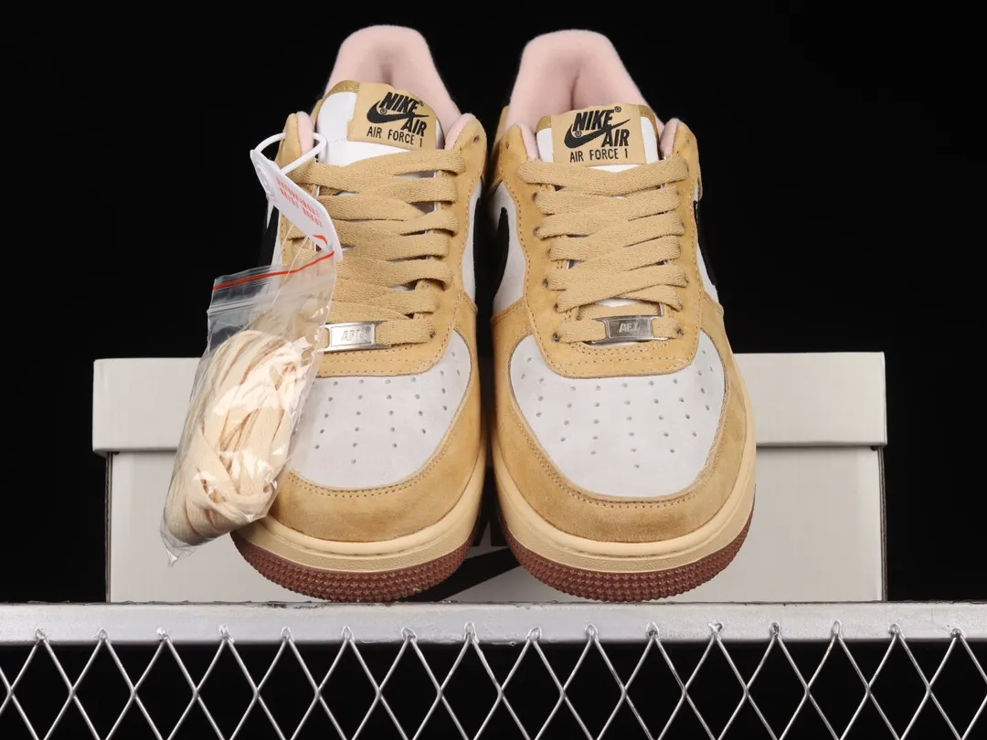 Nike Air Force 1 '07 LX Team Gold/Black-Sail: Replica Sneaker Review | YtaYta