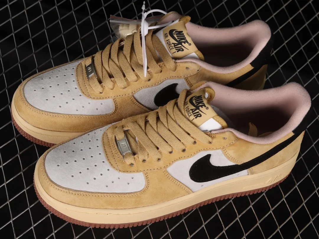 Nike Air Force 1 '07 LX Team Gold/Black-Sail: Replica Sneaker Review | YtaYta