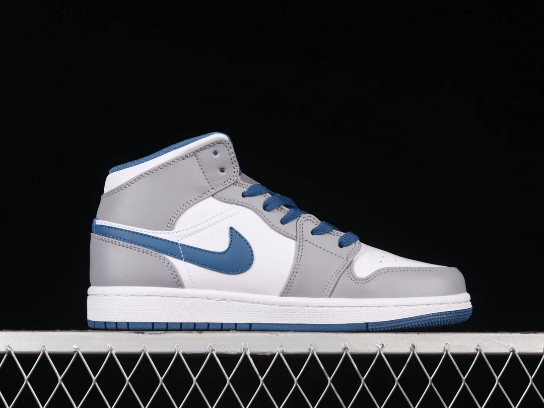 Fake Rep Replica Air Jordan 1 Mid True Blue: Authentic Look, Affordable Price | YtaYta