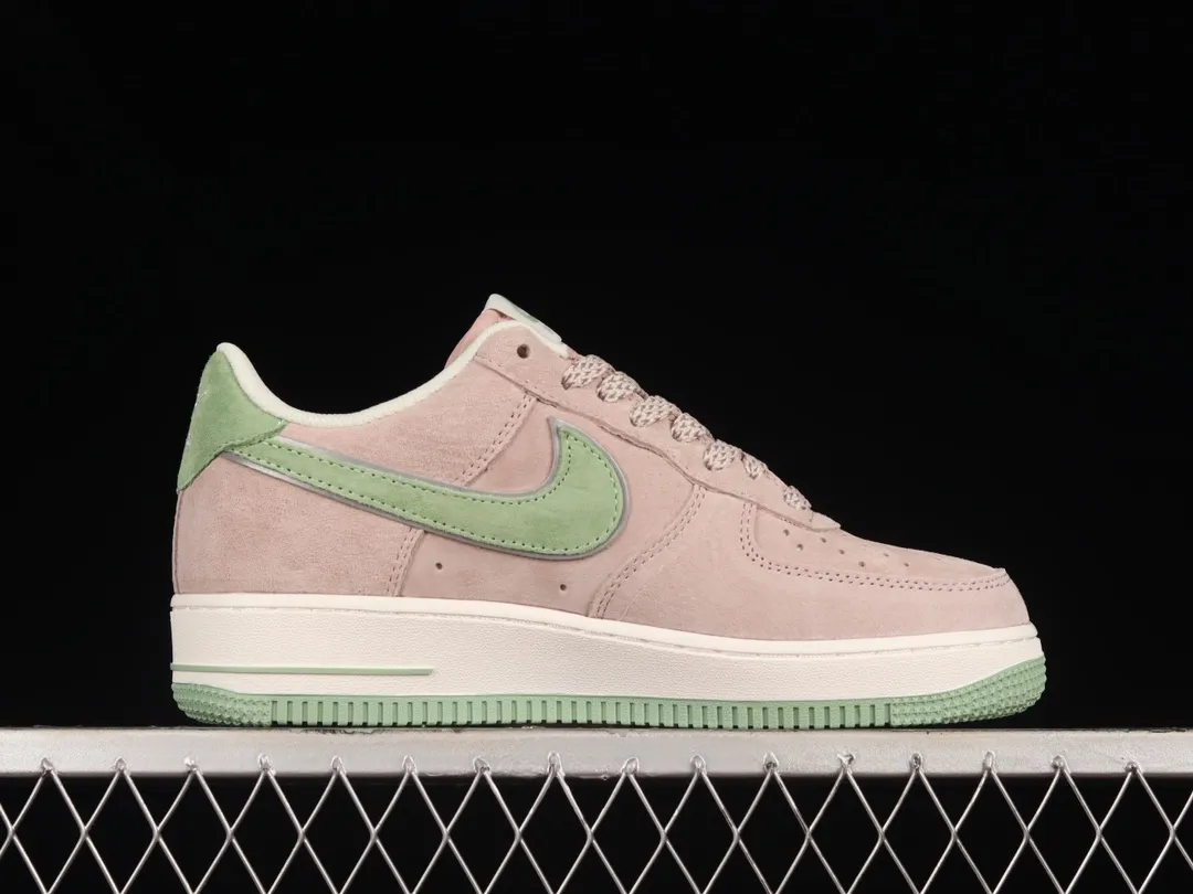 Akira x Nike Air Force 1 07 Low Suede Pink Green White DD9969-065 Review: Colorful Replica Wonders | YtaYta