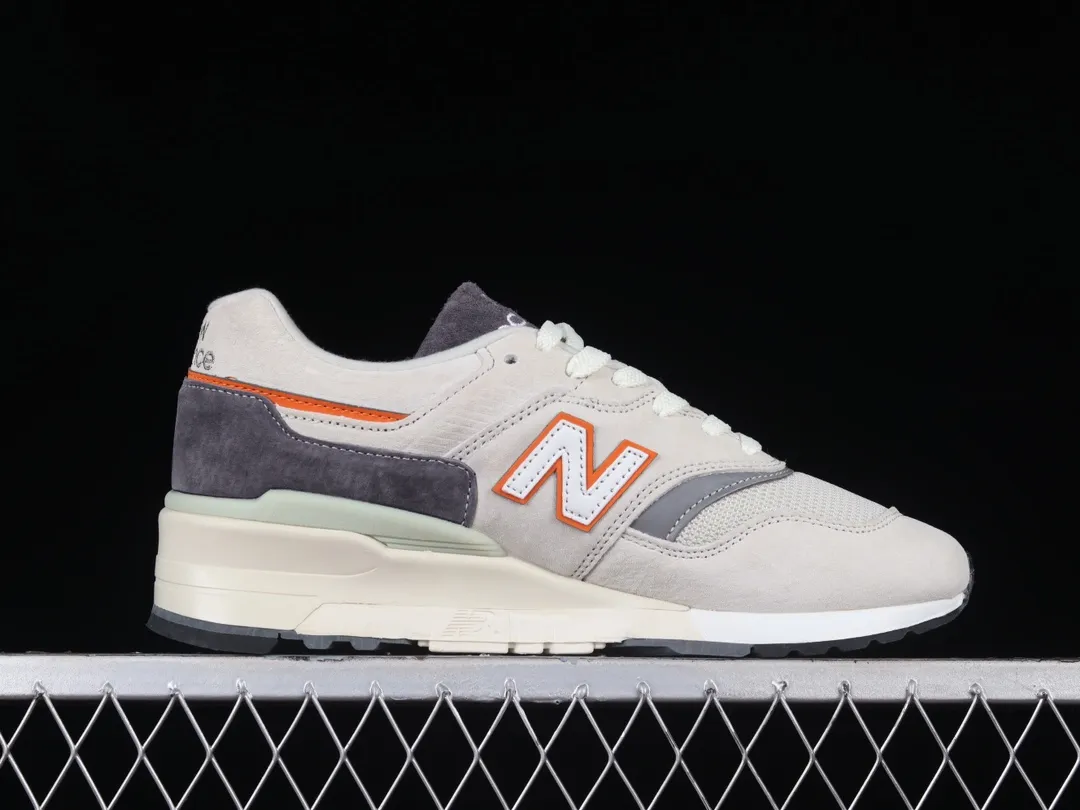 New Balance 997 Explore By Sea Grey/Orange Replica - A Comprehensive Review | YtaYta