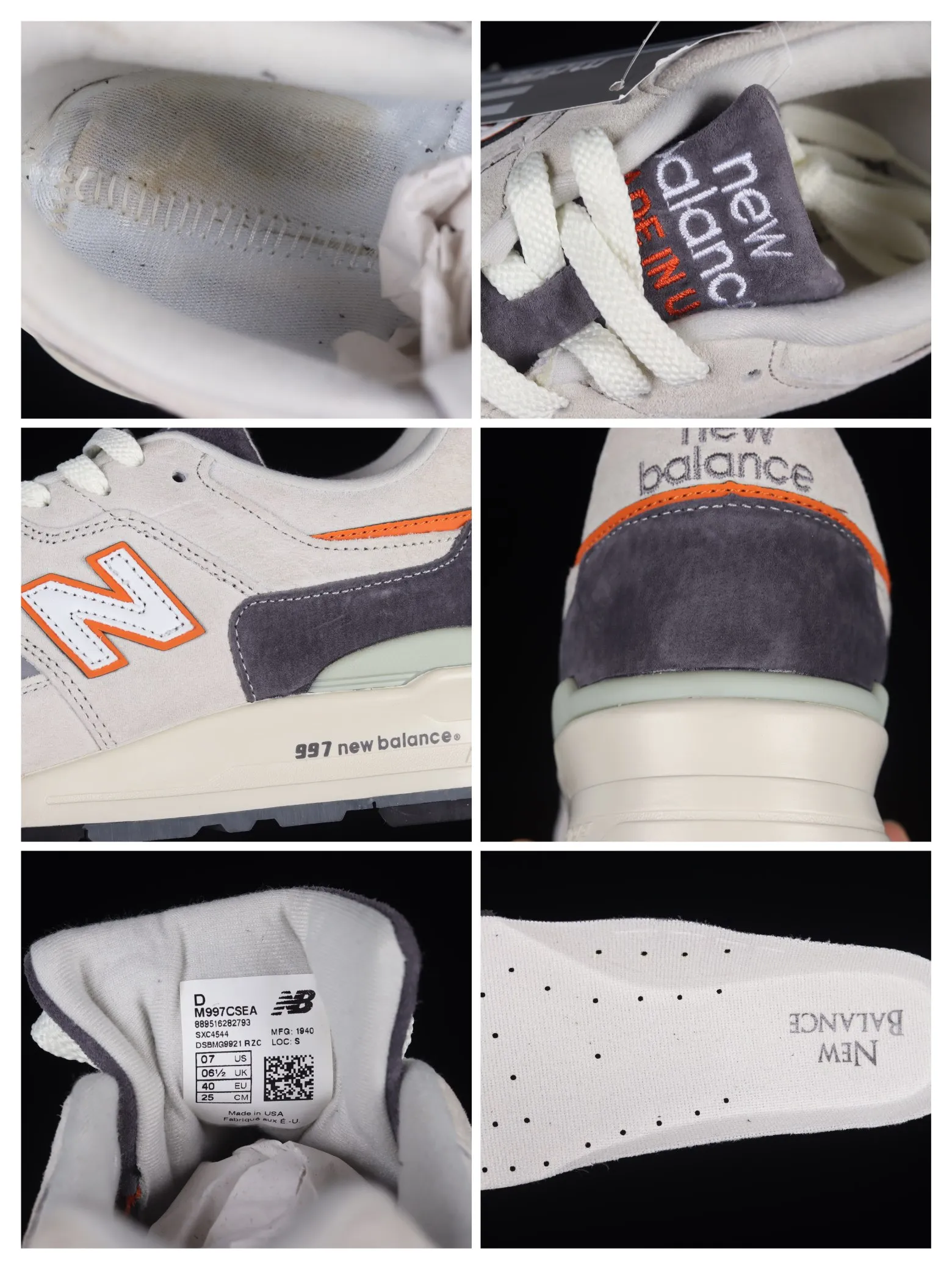 New Balance 997 Explore By Sea Grey/Orange Replica - A Comprehensive Review | YtaYta