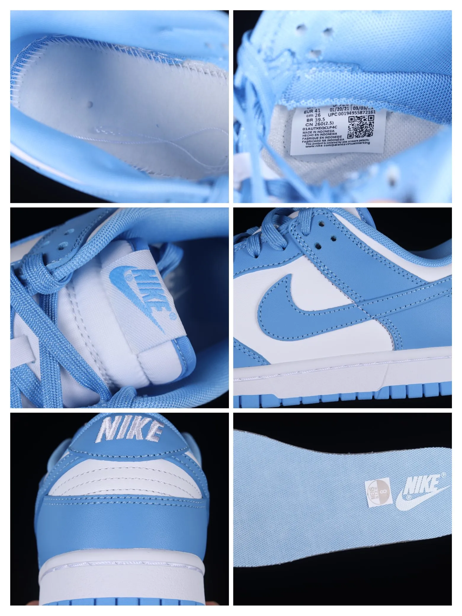 Nike Dunk Low 'University Blue' Replica: Affordable Elegance | YtaYta