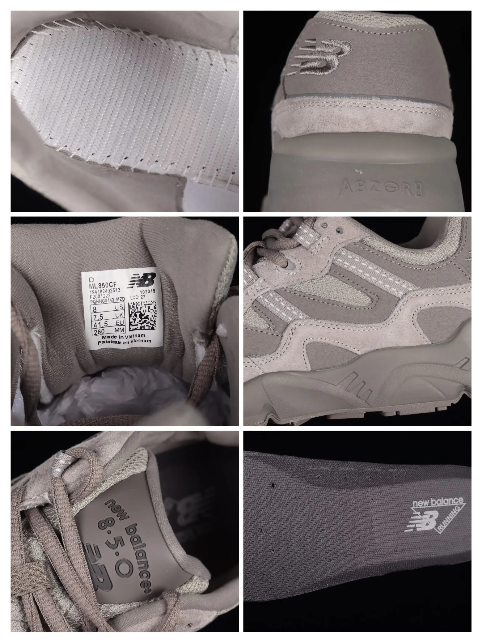 New Balance 850 Mono Pack Grey ML850CF: A Comprehensive Review | YtaYta