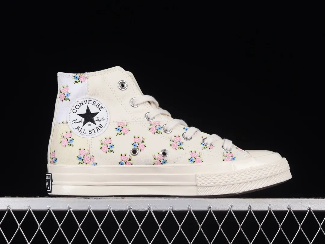 Converse Chuck 70 Patchwork Floral High-Top (Beige) Replica Review | YtaYta