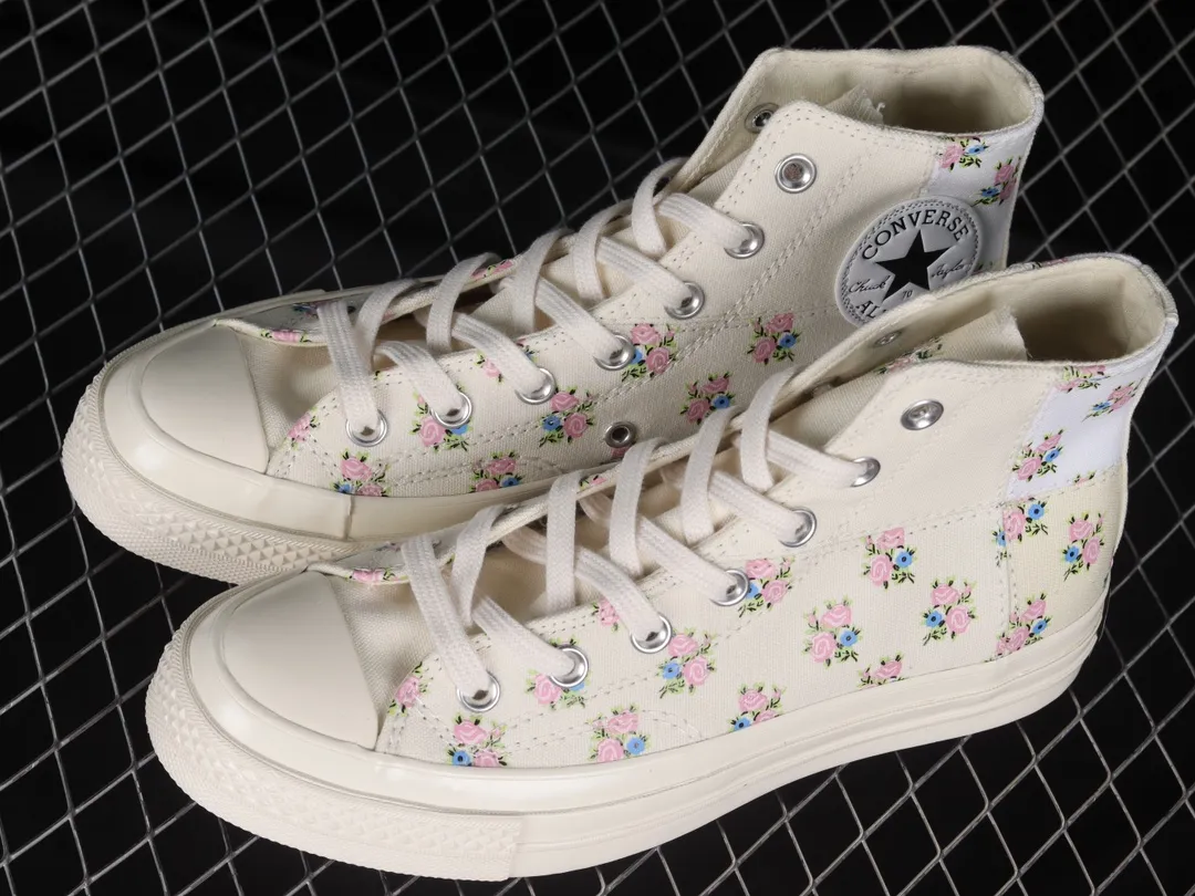 Converse Chuck 70 Patchwork Floral High-Top (Beige) Replica Review | YtaYta