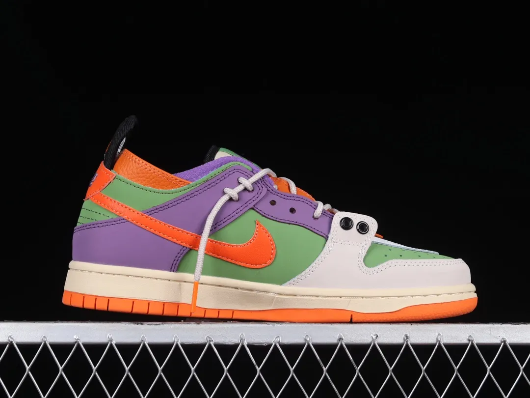 Exploring the Best Rep Nike SB Dunk Low Orange Purple Green Multi-Color | YtaYta