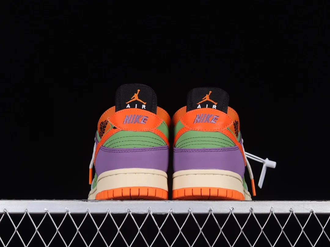 Exploring the Best Rep Nike SB Dunk Low Orange Purple Green Multi-Color | YtaYta