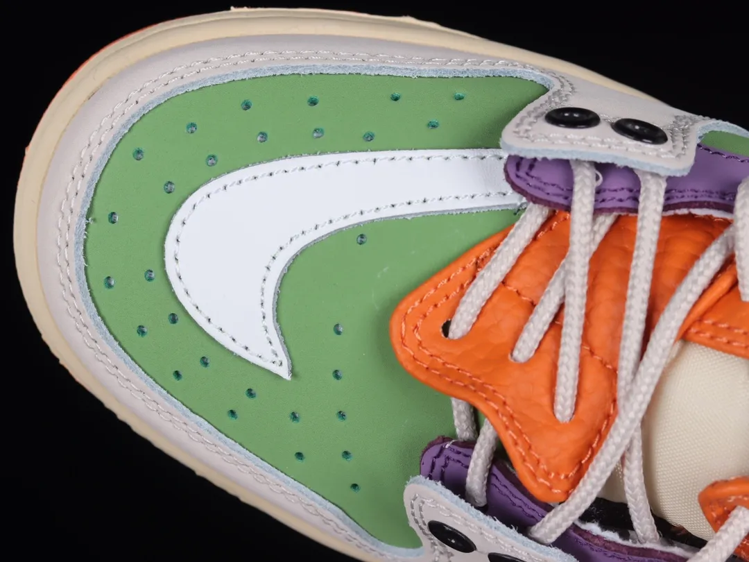 Exploring the Best Rep Nike SB Dunk Low Orange Purple Green Multi-Color | YtaYta