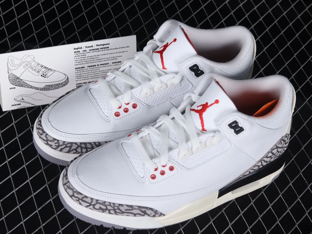 Exploring the Air Jordan 3 Retro White Cement Reimagined Replica | YtaYta