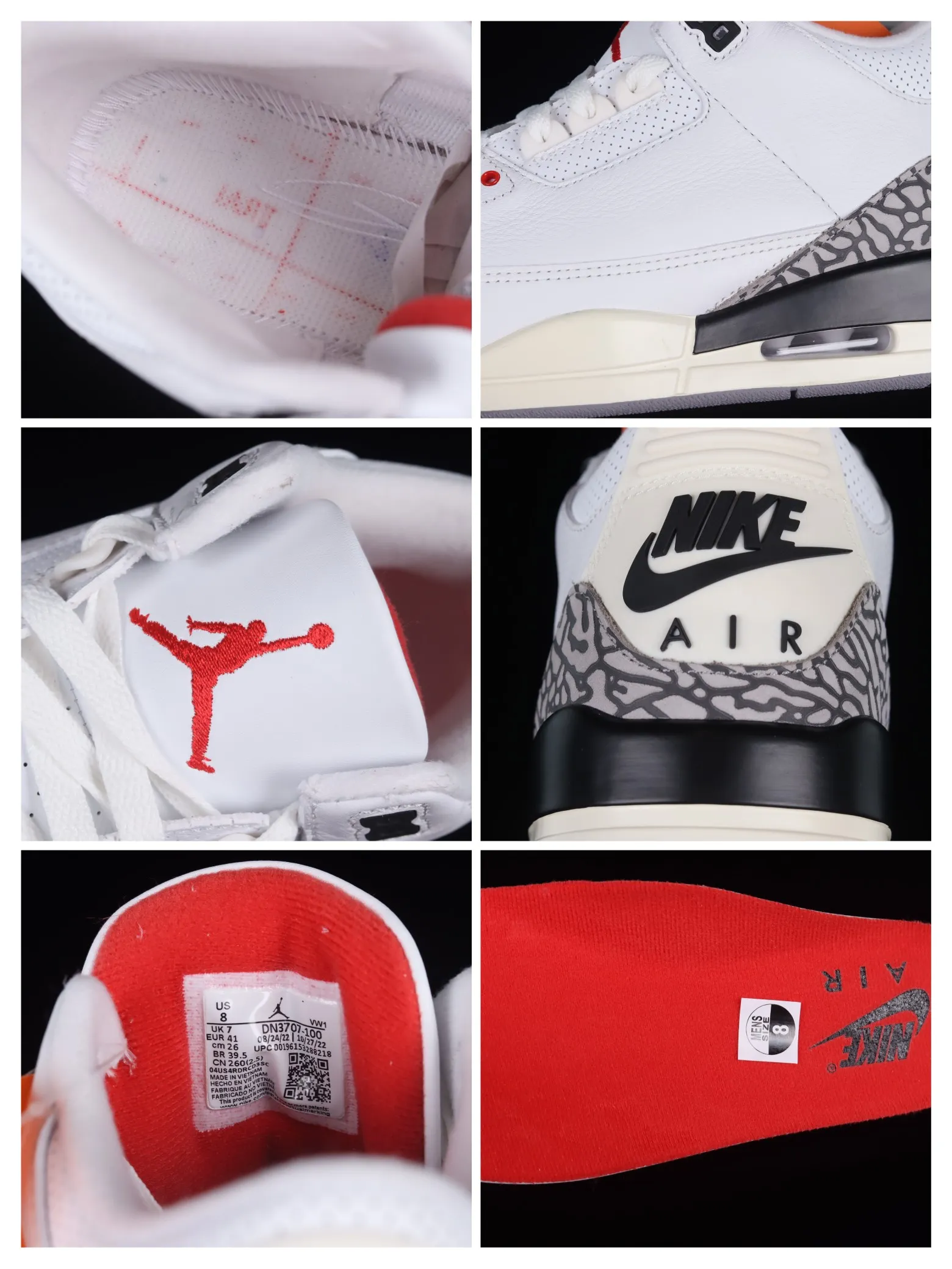 Exploring the Air Jordan 3 Retro White Cement Reimagined Replica | YtaYta