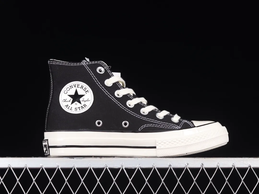 Fake Rep Converse Chuck 70 Hi Varsity Letter Black White A05967C | YtaYta