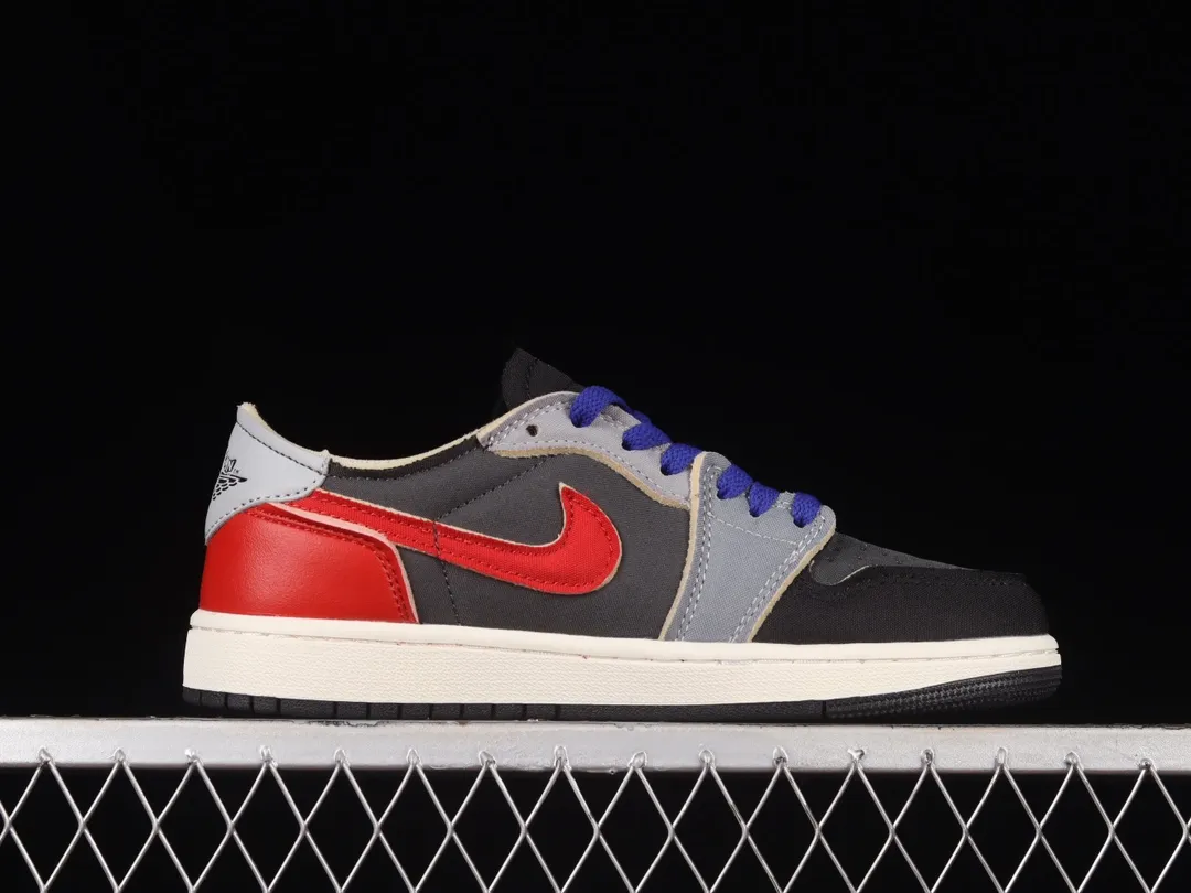 Air Jordan 1 Low OG EX Black/Dark Smoke Grey-Red Replica: A Detailed Review | YtaYta