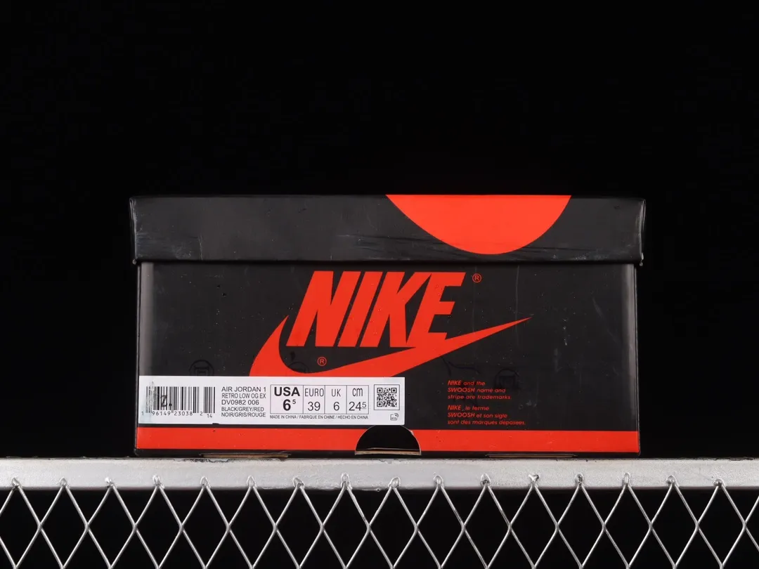 Air Jordan 1 Low OG EX Black/Dark Smoke Grey-Red Replica: A Detailed Review | YtaYta