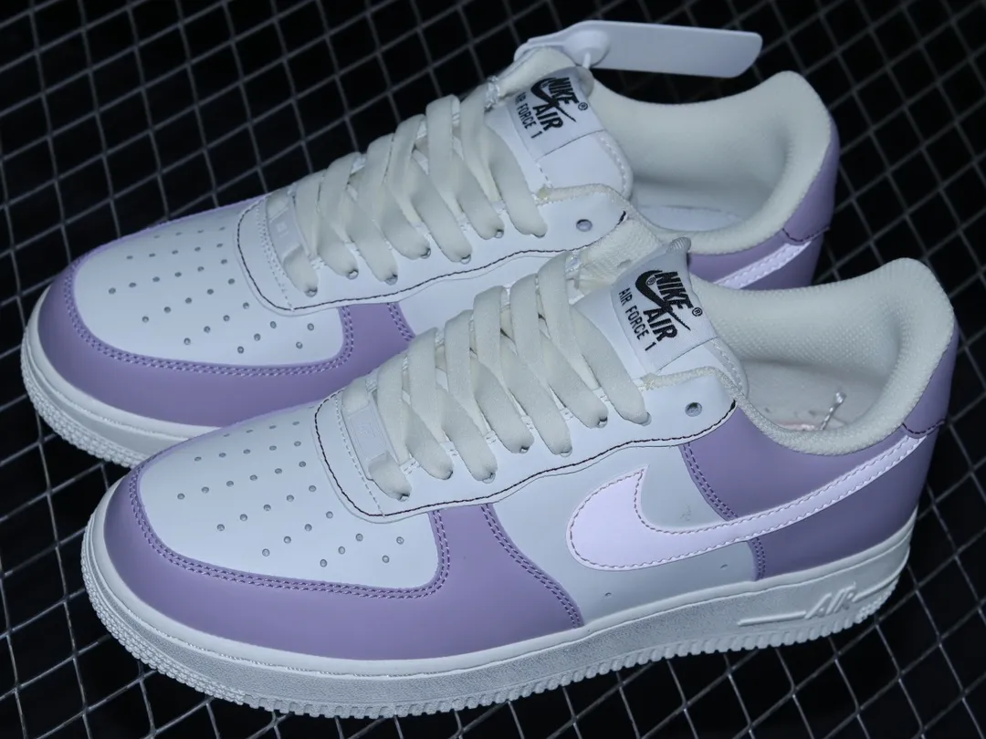 Nike Air Force 1 07 Low Rice White Pink Purple Replica - A Closer Look | YtaYta