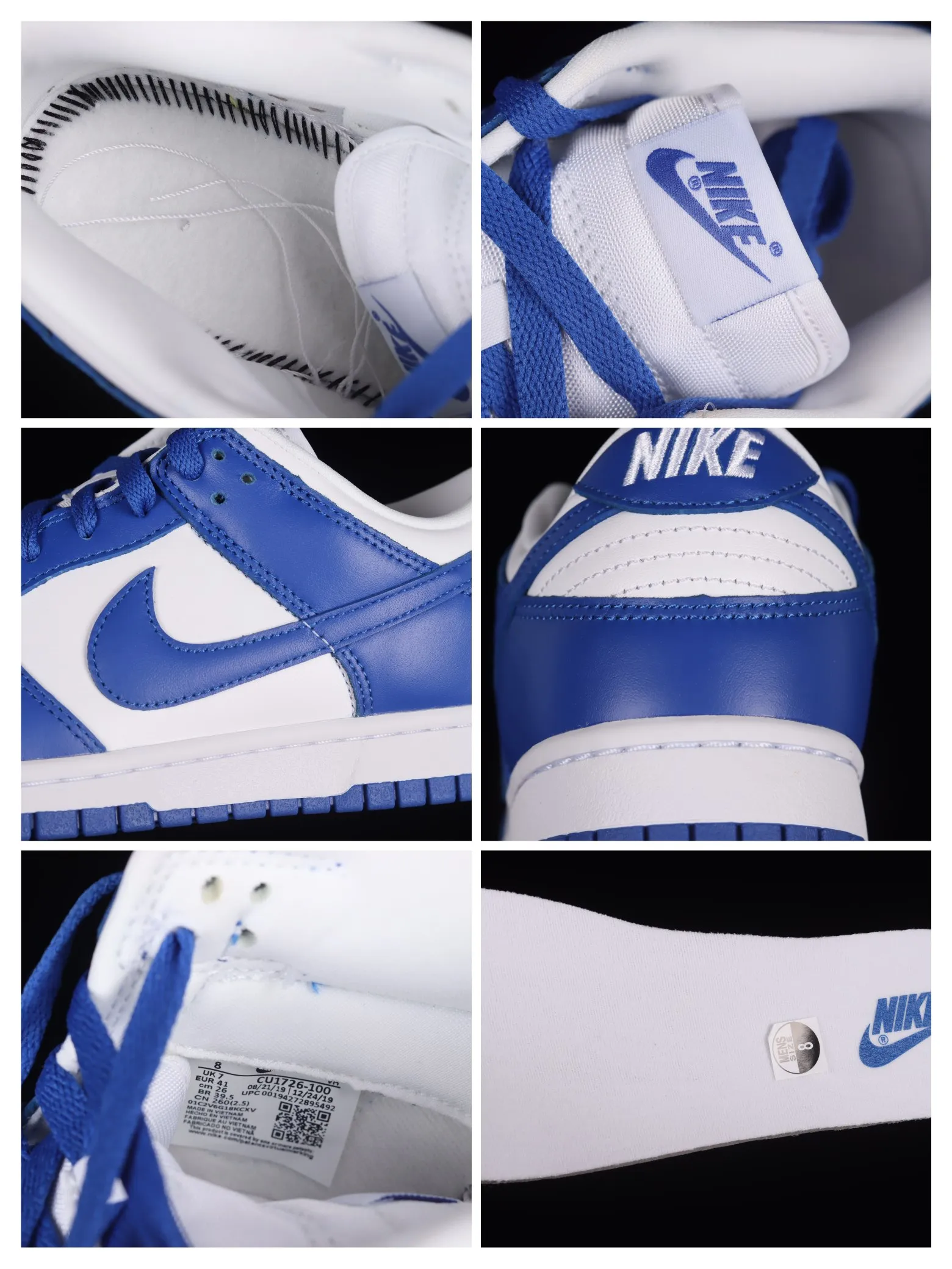 Nike Dunk Low SP Kentucky (2020/2022) Replica Review - Blue & White Perfection | YtaYta