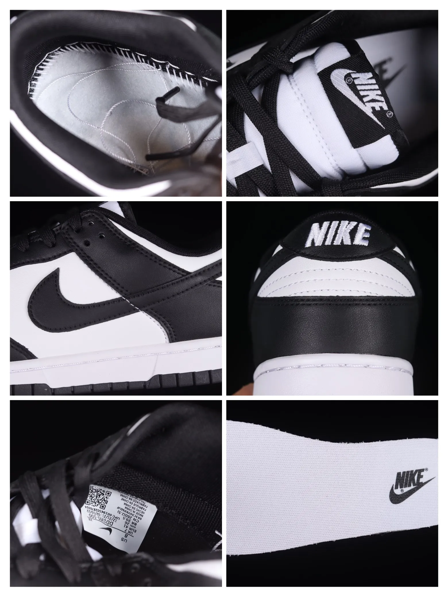 Exploring the Nike Dunk Low Retro White/Black: Authentic vs. Replica | YtaYta