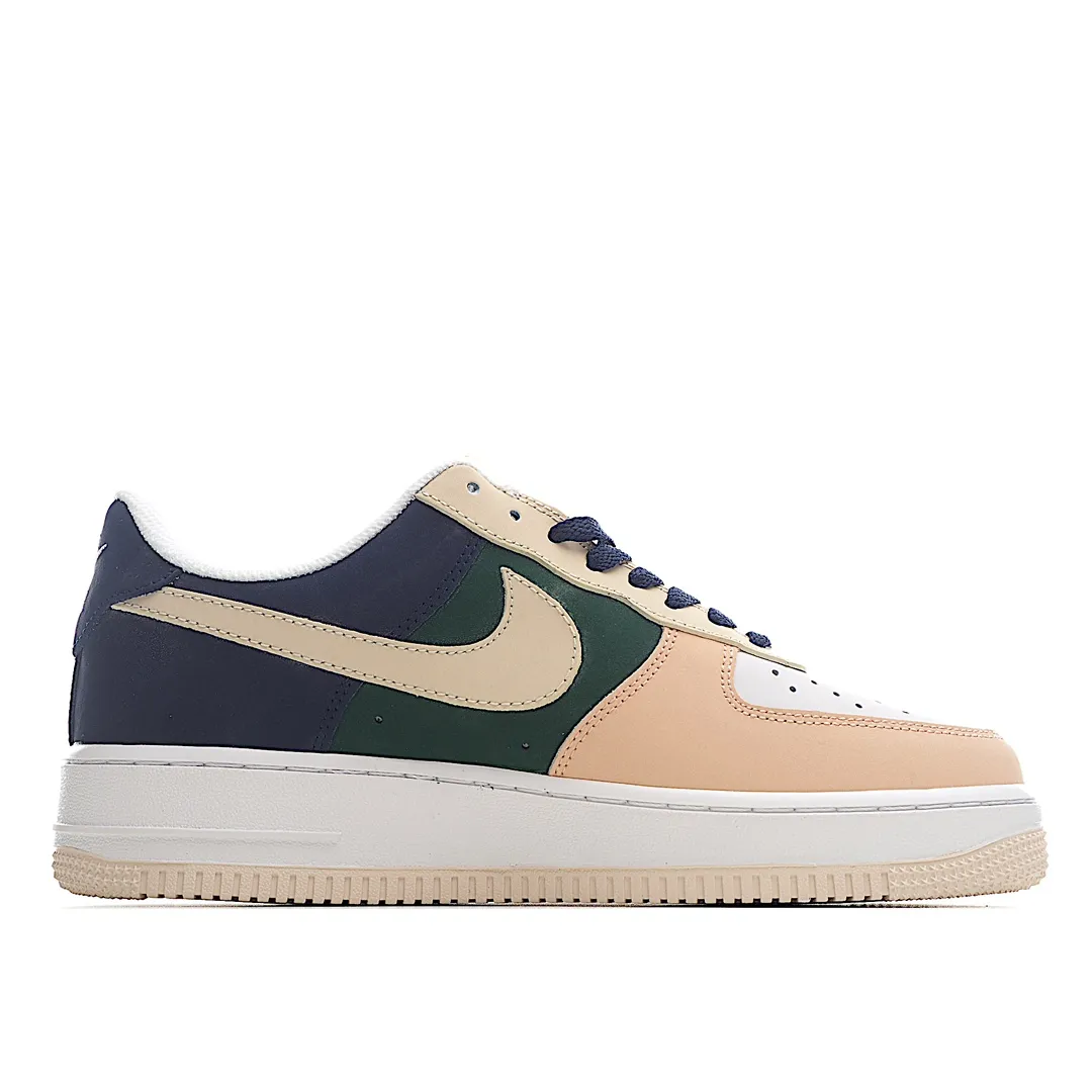 Gucci x Nike Air Force 1 07 Low Midnight Blue Green White Replica Review | YtaYta