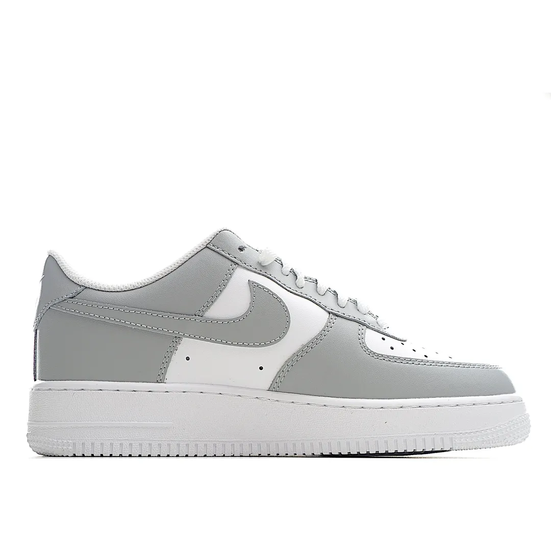 Authentic Look vs. Fake Replicas: Nike Air Force 1 'Wolf Grey' Sneakers | YtaYta