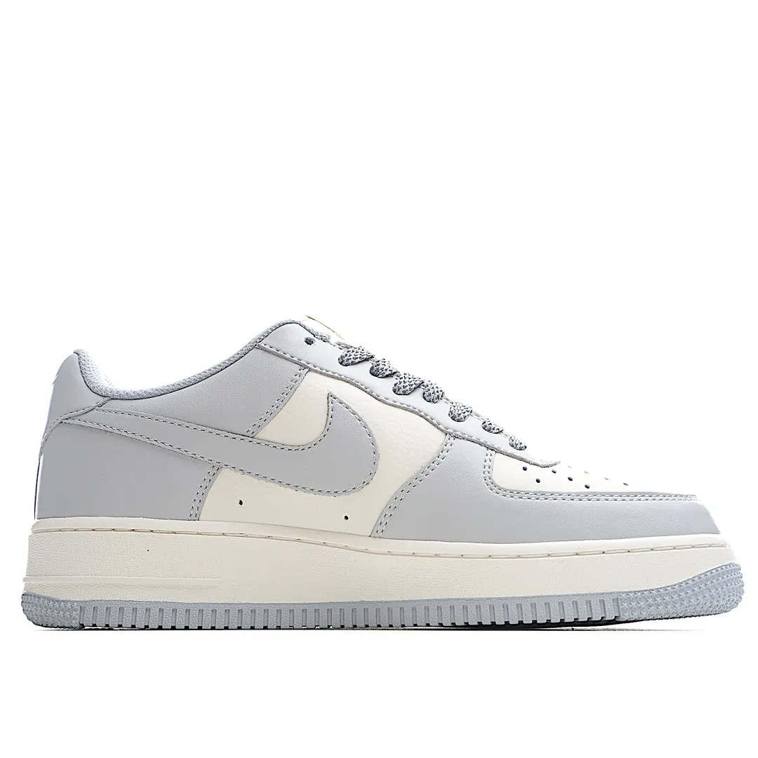 Fake Nike Air Force 1 07 Low Light Grey Rice White Shoes Review | YtaYta