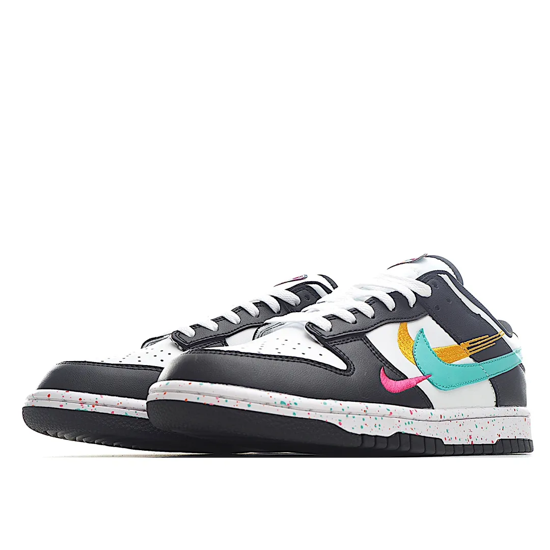 Nike Dunk Low 'Multi‐Swoosh' (WMNS) Replica - White/Washed Teal | YtaYta