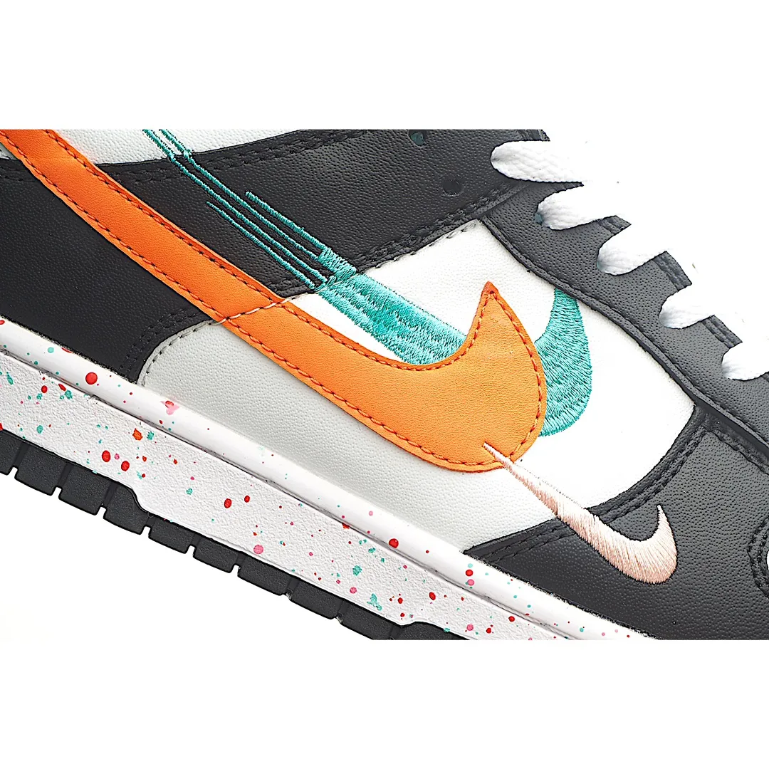 Nike Dunk Low 'Multi‐Swoosh' (WMNS) Replica - White/Washed Teal | YtaYta