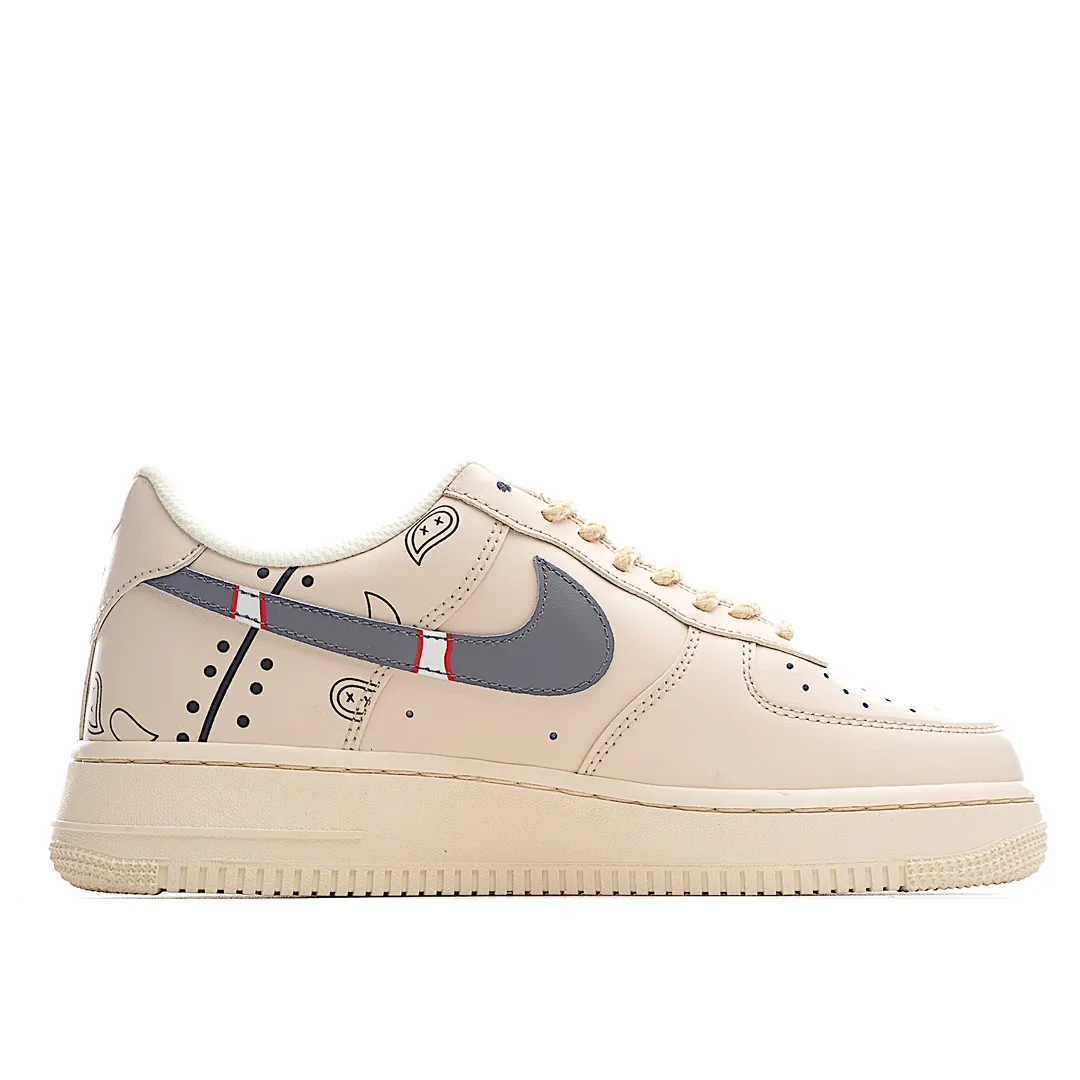 Fake Nike Air Force 1 '07 Low PS5 Beige Black Grey CW2288-316 Review | YtaYta