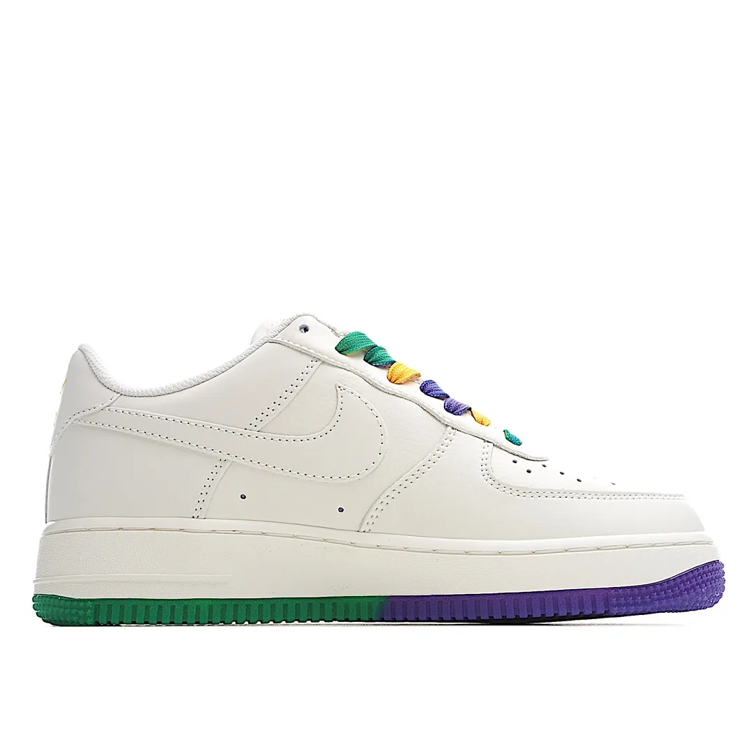 Nike Air Force 1 07 Low Rice White Dark Purple Green TF8896 Replica Review | YtaYta