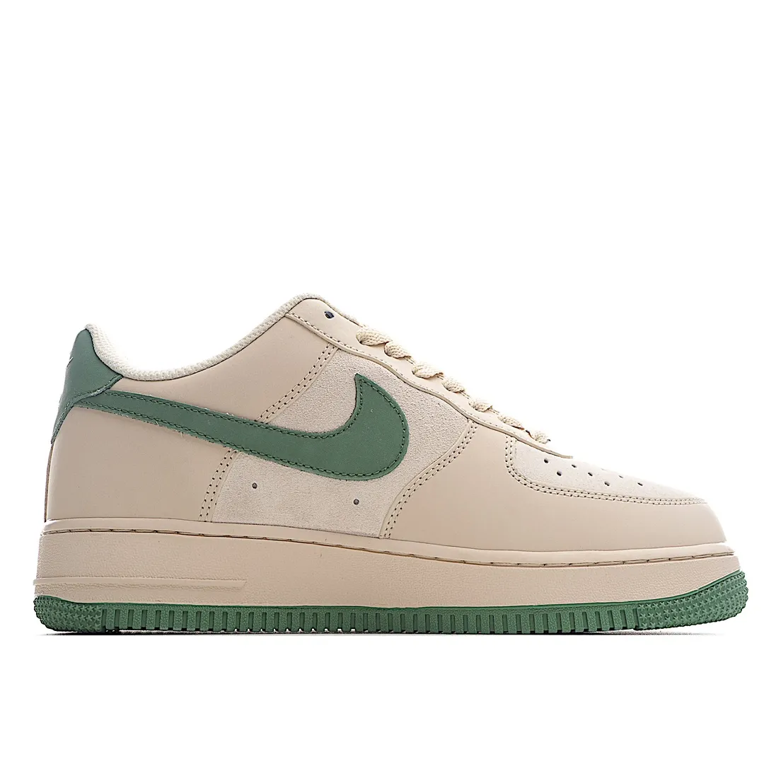 Exploring the Replica World: Nike Air Force 1 '07 in Green and Beige | YtaYta