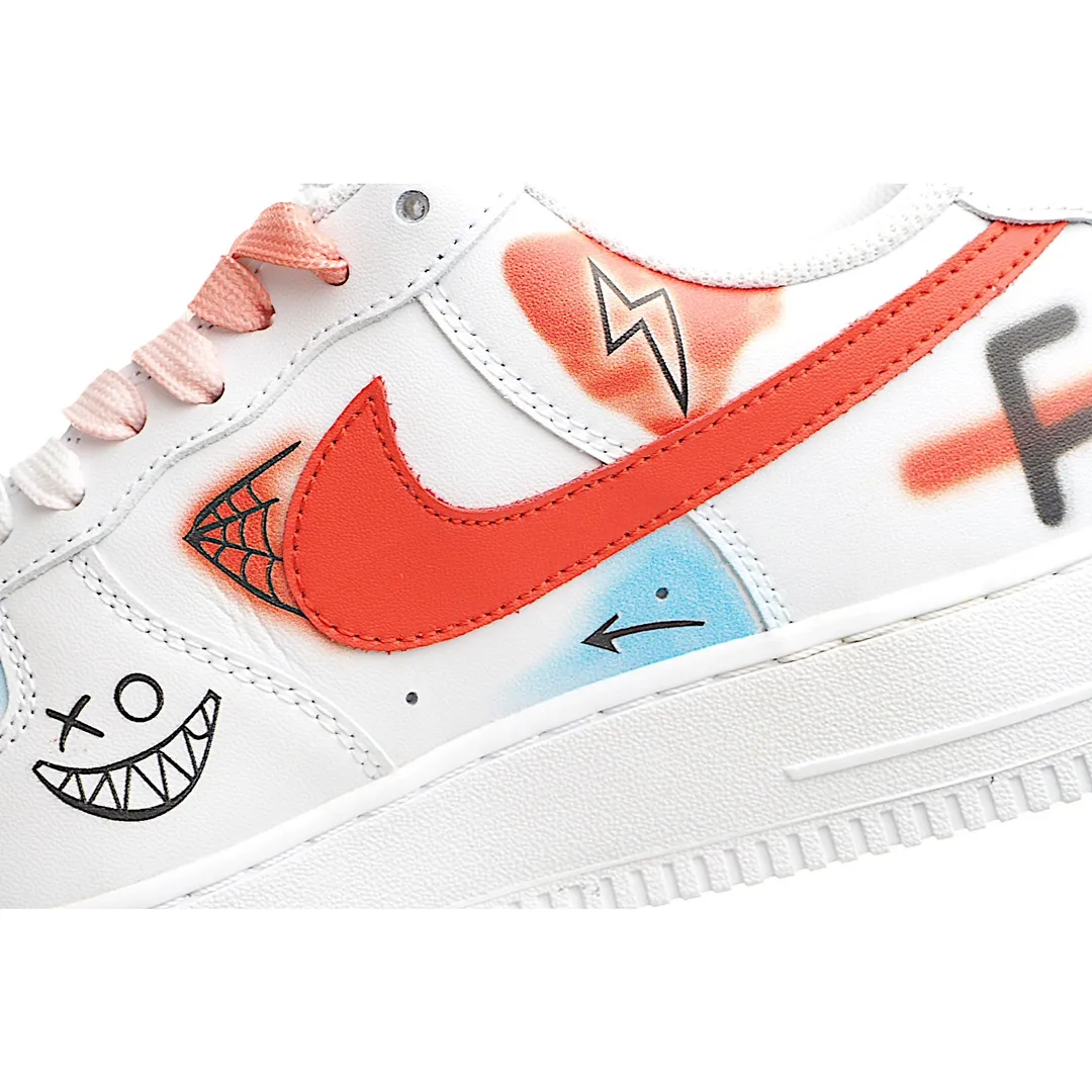 Nike Air Force 1 Custom Blue/Red Replica - A Halloween Essential## I. Description | YtaYta