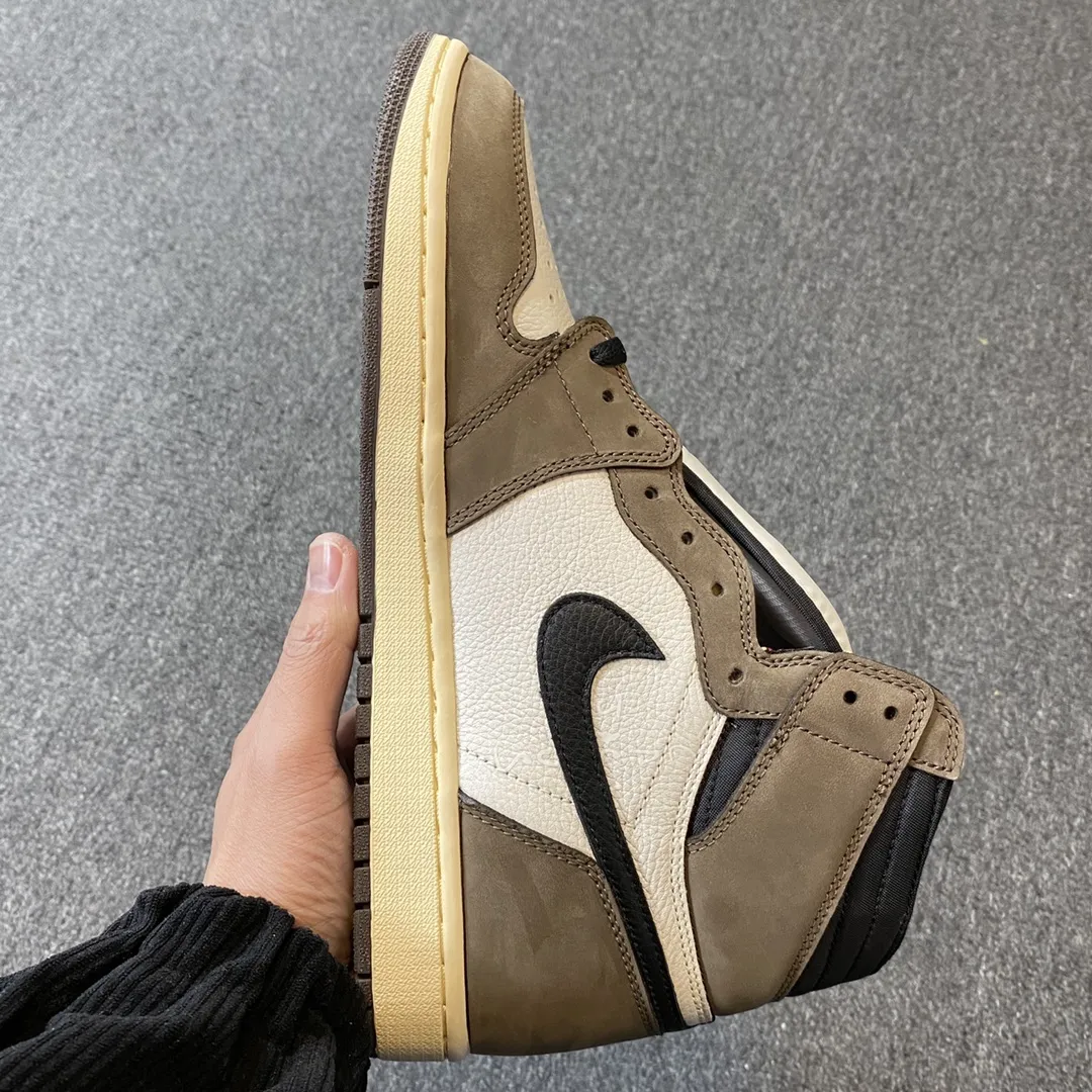 Air Jordan 1 High OG Travis Scott Replica - Mocha Magic | YtaYta