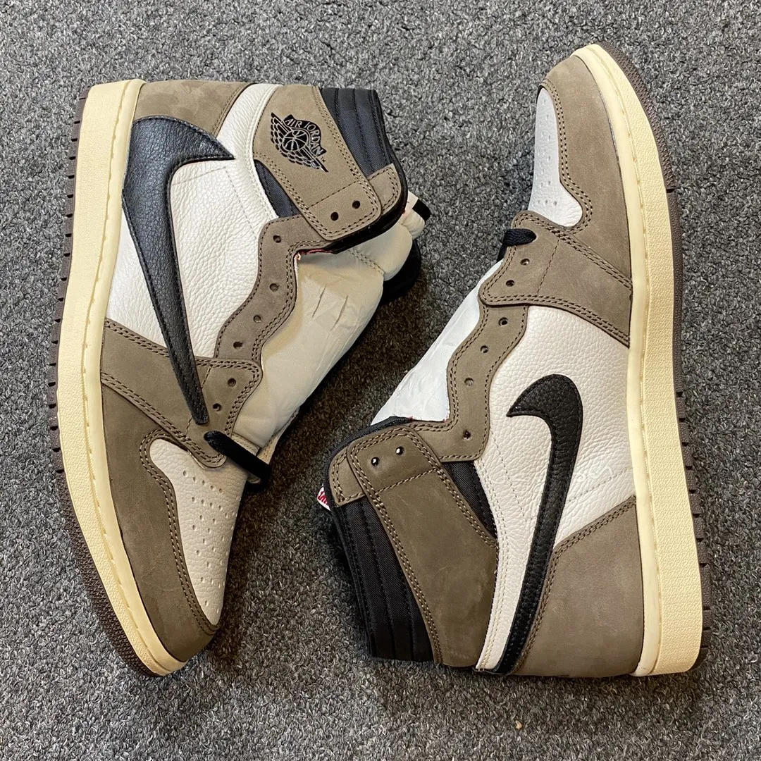 Air Jordan 1 High OG Travis Scott Replica - Mocha Magic | YtaYta