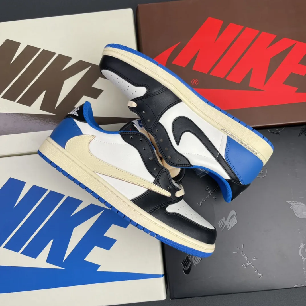 Nike Air Jordan 1 Low OG SP Travis Scott x Fragment - Authentic vs. Replica | YtaYta